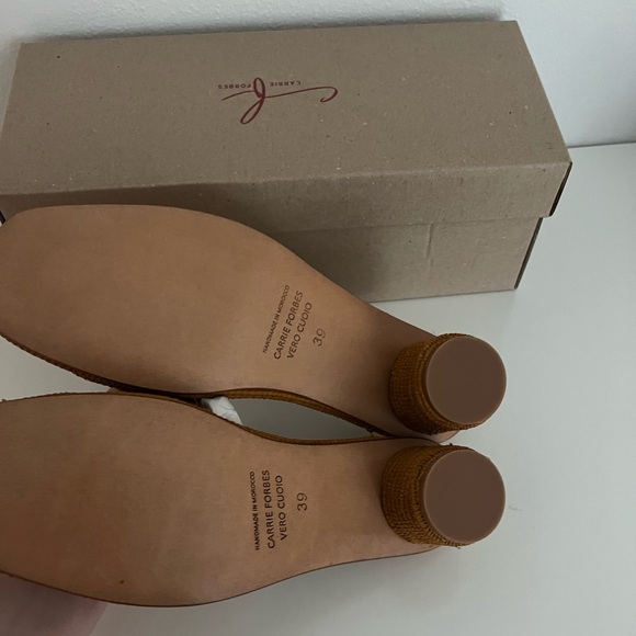 Carrie Forbes Bou Heeled Mules - Picture 3 of 3